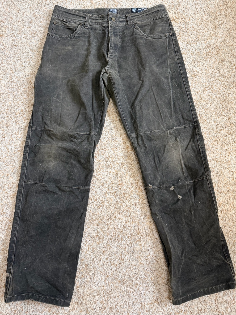 Kuhl Black Straight Work Pants